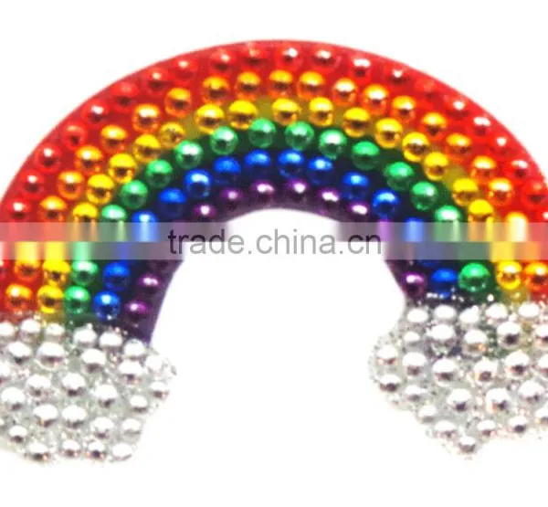 China Custom Stickers Factory Laptop Adhesive Rhinestone Stickers Pink Nail Polish Acrylic Sticker photo-4