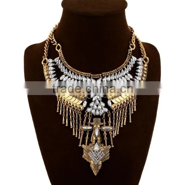 Zm33315a Western Fashion Alloy Jewelry Classic Charm Vintage Necklace for Women photo-2