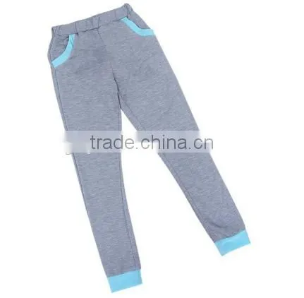 Color Block Pullover and Pants Set Girls School Sportswear for Team photo-4