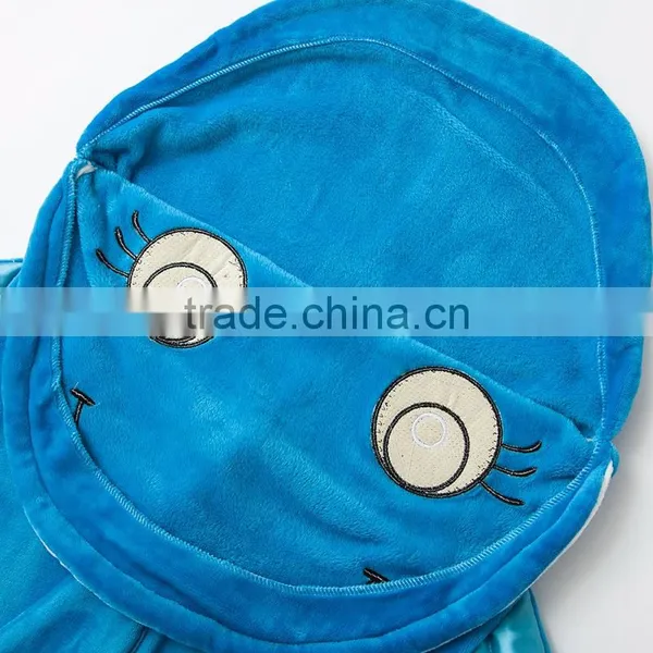 ShiJ Tails Dolphin Blanket For Kids Blue Shaker Flannel / Children Gift photo-4
