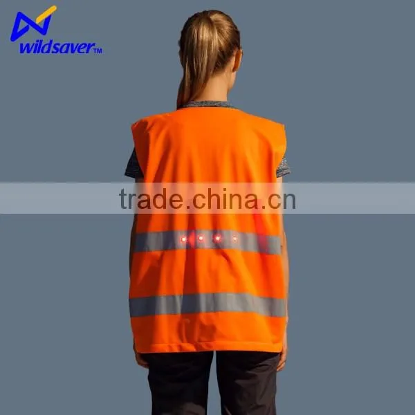 High Visibility LED Light up Work Reflective Clothing Safety photo-4