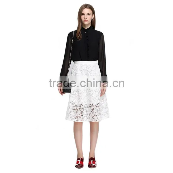 Latest Women Images of Chiffon Ladies Fancy Tops photo-3