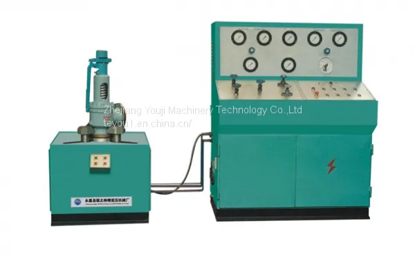 JLA safe valve test bench