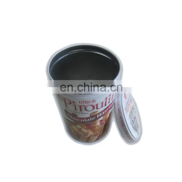 Wholesale Customized Stainless Steel Anti-humid Round Shape Metal Food/Tea Box photo-2