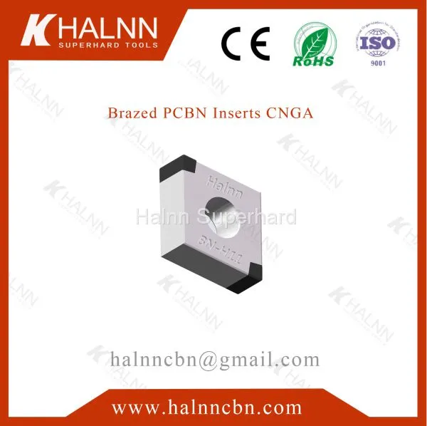 PCBN-плата для черновой точения подшипников с пластиной CBN BN-S20 и BN-H11 от Halnn Tools