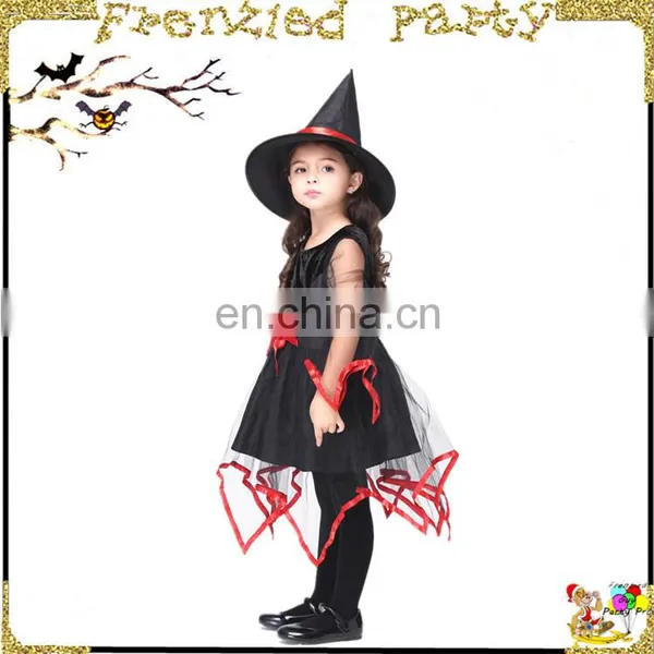 Kid Halloween Witch Fancy Party Costume photo-3
