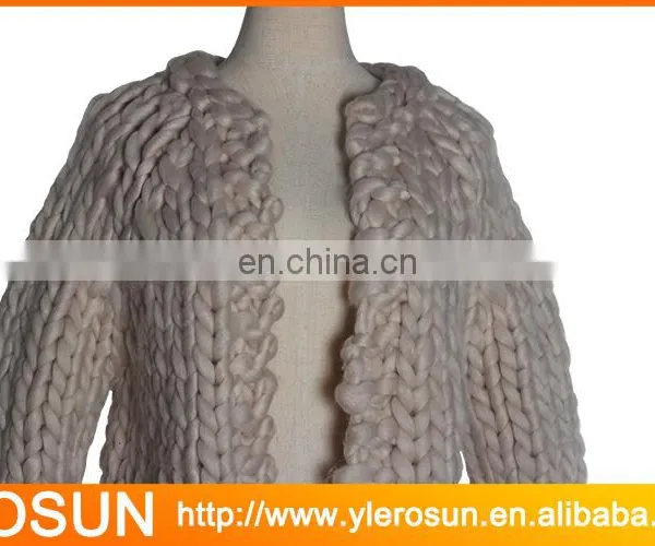 Supplier Soft 100% Wool Handmade Sweater for Babies photo-4