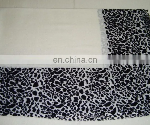 Gauze Pashmina Silk Pashmina Wool Printed Shawls. photo-2