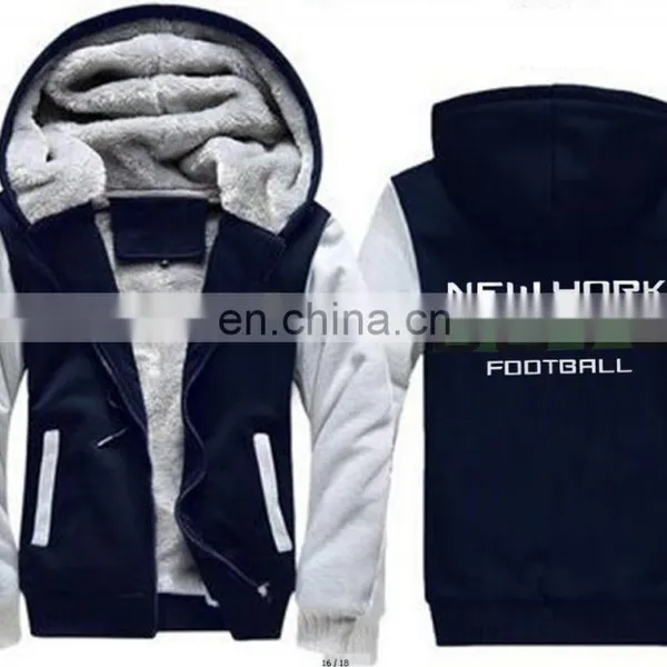 Hot Sale! American Football Jersey Zipper Hoodie Sports Jacket photo-2