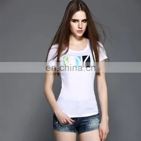 2017paris Flag Pink t Shirt Latest New Design t Shirt Embriodered Girls T-shirt photo-3