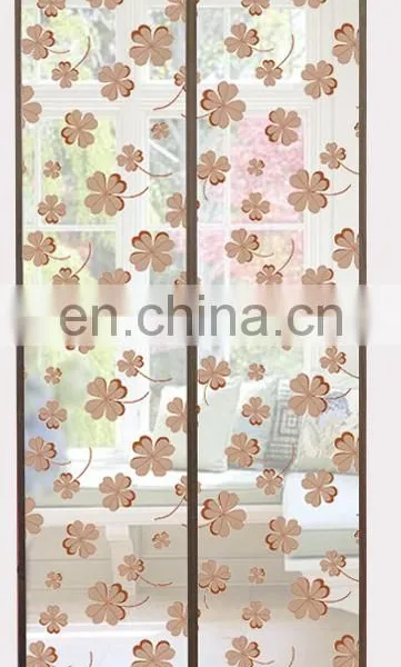 Hot-Sales of 2 Pcs Long Soft Magnetic Screen Door Curtains For Living Room photo-2