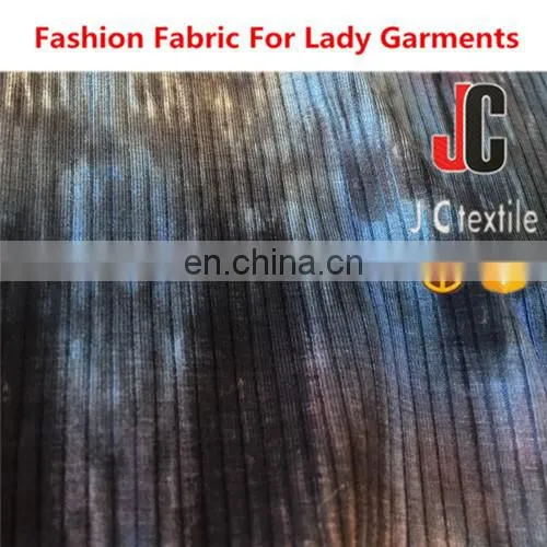 ShaoXing JC Soft Handfeel Twill Knit Fabric 100 Polyester Knit Fabric photo-3