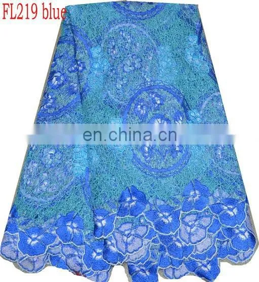 Sales Well African Swiss Embroidery Lace(FL219C)high Quality/best Price/in Stock/fashion Style/beautiful/multi Color photo-5