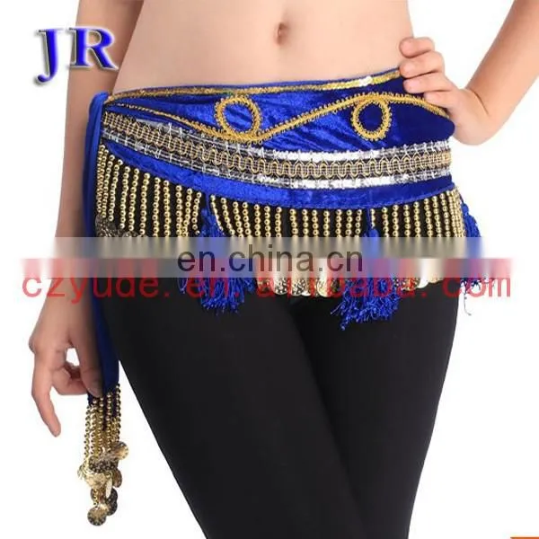 Cheap Tribal Egyptian Belly Dance Beaded Tassel Hip Scarf Y-2025# photo-2