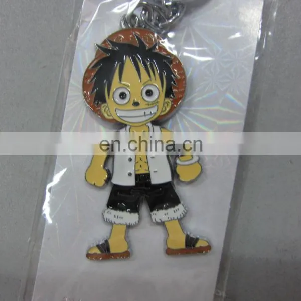 Mini Cute Metal Cartoon Keychains With Epoxy Wholesale photo-4