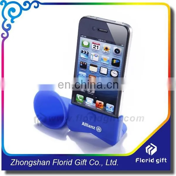 Promotion Silicone Mobile Phone Speaker/ Desktop Mobile Phone Horn photo-3