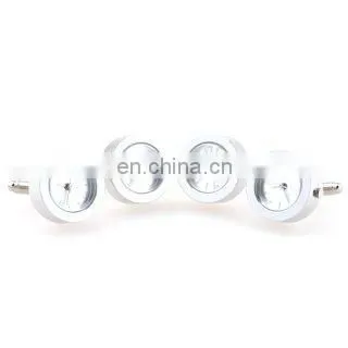 Stainless Steel Colorful Round Watch Cufflink Cufflink Mens SteamPunk Style Mechanism Movement Watch Cufflinks photo-5