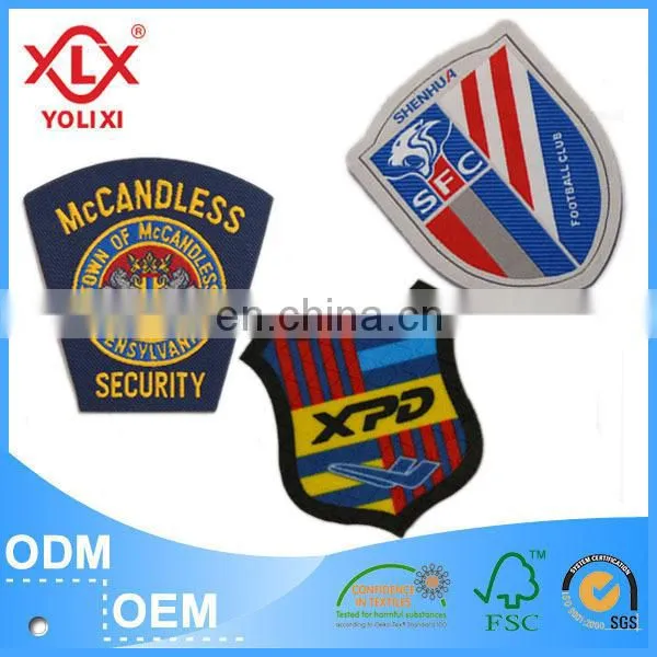 2014 China Apparel Accessories/ Woven Badge for Military Uniform