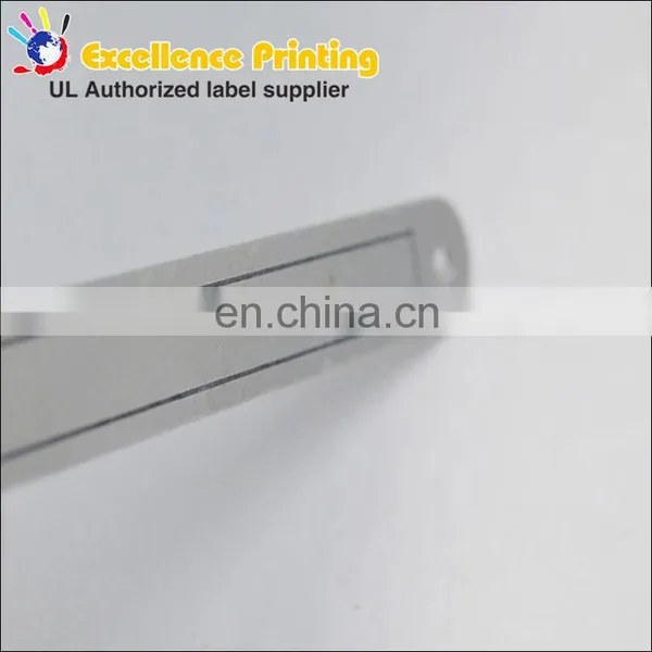 Custom Printed Stylish Gold Aluminum Magnetic Name Badge photo-5