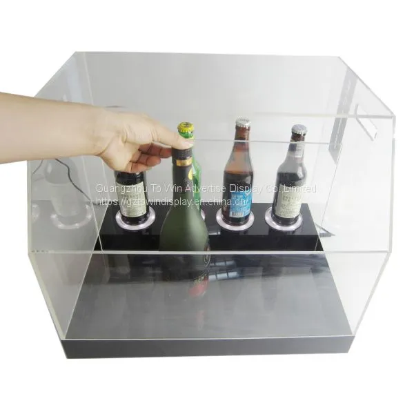 Chivas Wine Bottle Stand Display,liquor Glorified Luminous LED Display photo-3