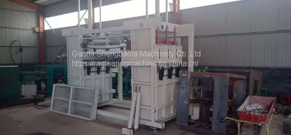 Cotton Fiber Hydraulic Baling Machine With Double Doors photo-2