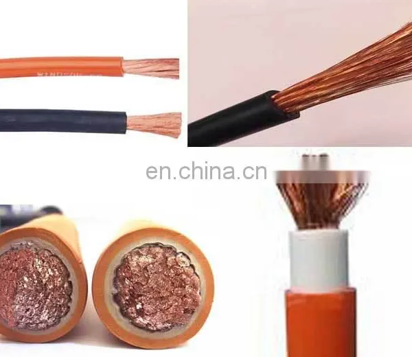 Flexible Copper Conductor Rubber Sheath Welding Cable photo-3