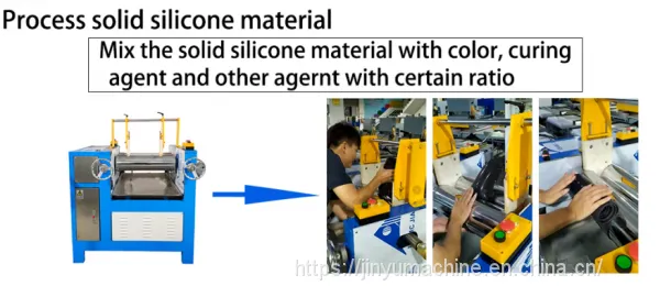 Wholesale Silicone Raw Solid Silicone Making Mixing Machine photo-2