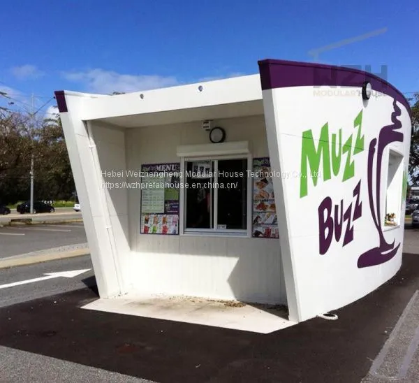 Modern Looking Modular House Coffee Shop Prefabricated Modular House photo-2