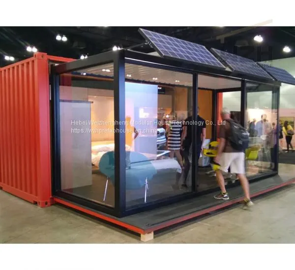 China Easy Install Folding Modular Prefabricated Steel Structure Container House Prefab Homes photo-3