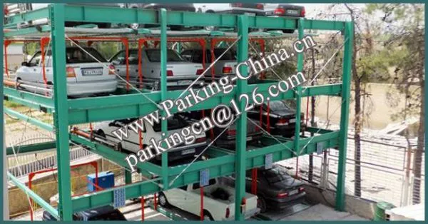 Vertical Horizontal Lift Slide Pallet Mechanical Puzzle Parking System Multi Floors Multi Rows Fast Speed Low Noise Electricity Saving Car Parking Lift With CE for Sale Low Price photo-2