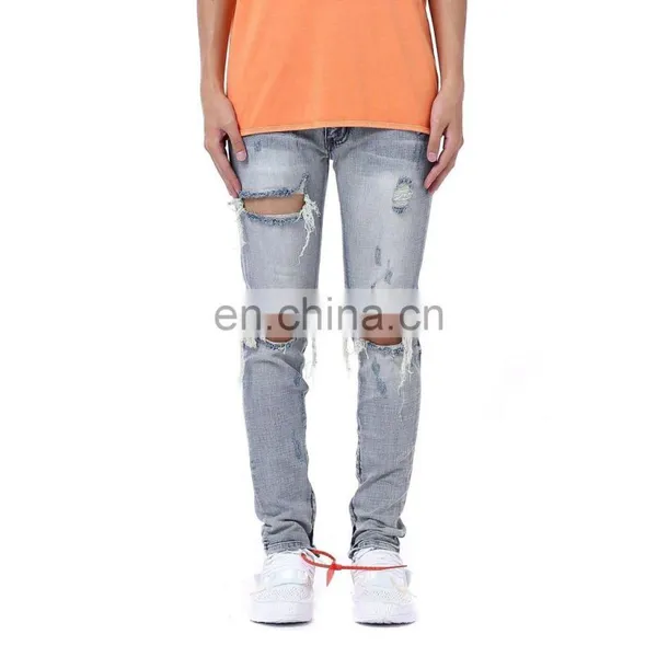 DiZNEW Oem Denim Blue Jeans Bulk Wholesale Mens Jeans Pants photo-2