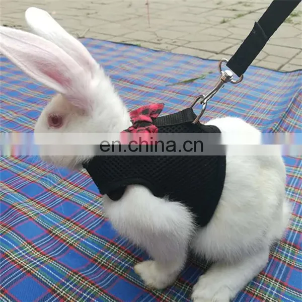 Hamster Bunny Chest Strap Harnesses Pet Rabbits Harness With Leash photo-6
