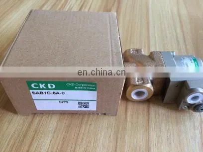 CKD Brass Water Solenoid Valve SAB1C-8A-0 photo-3