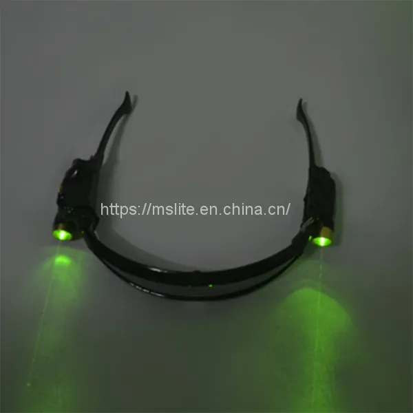 LED Luminous Laser Glasses Stage Bar DJ Performance Props photo-5