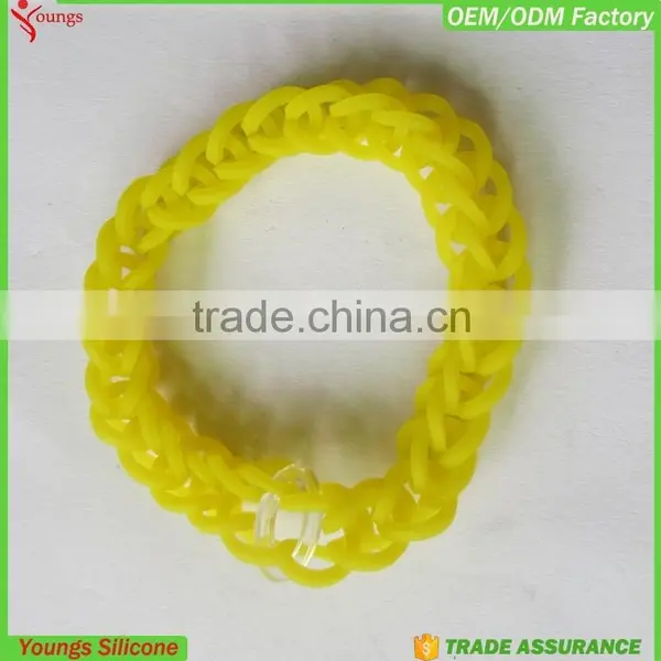 HuiZou Youngsilicone Hottest Sale Bracelet Eco-friendly Silicone Material Wrap Bracelet Braided Silicone Bracelets photo-3