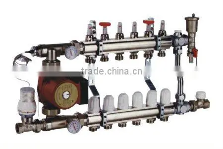58 Copper Underfloor Heating Water Manifold photo-5