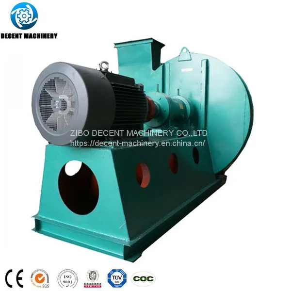 Coupling Driven Fan High Volume Cement Dust Conveying Centrifugal Blower Stainless Steel Pickling Passivation photo-4