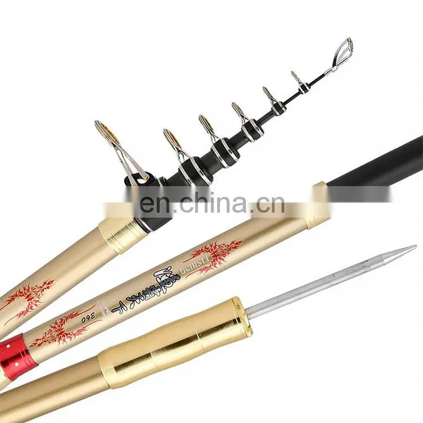 Rock Fishing Pole Telescopic Carbon Fiber Long Shot Sea Rod Fishing photo-2
