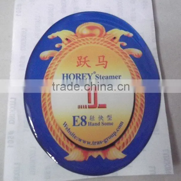 Chian Custom Made Epoxy Dome Sticker , Crystal Epoxy Sticker Maker photo-4
