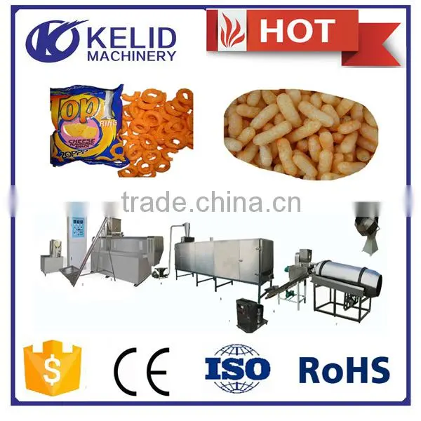 New Condition Full Automatic Corn Puff Making Machines Snack Food Equipment photo-2