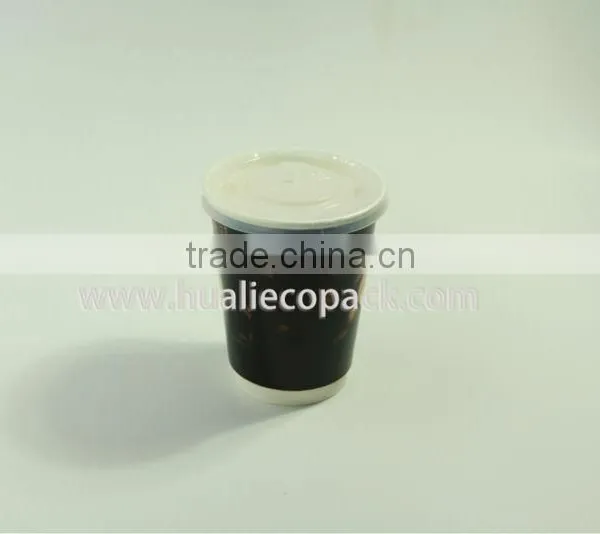 12oz Paper Double Wall Coffee Cup With Lid photo-3