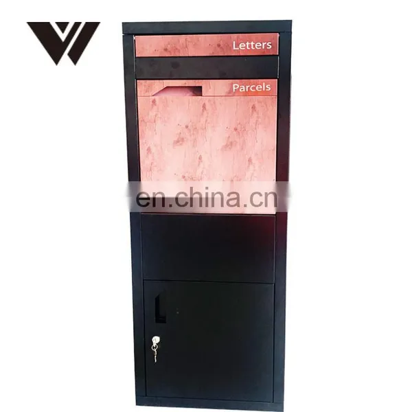 Postal Secure Waterproof Outdoor Top Opening Standalone Courier Parcel Delivery Box With Anti Theft Lock photo-5