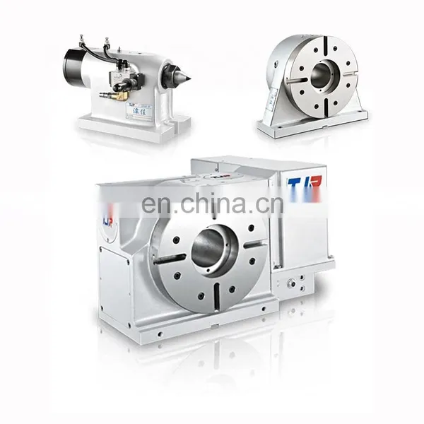 CNC Machine Rotary Table Waterproof 4th Axis Pneumatic 250mm High Rigidity Rotary Table photo-4