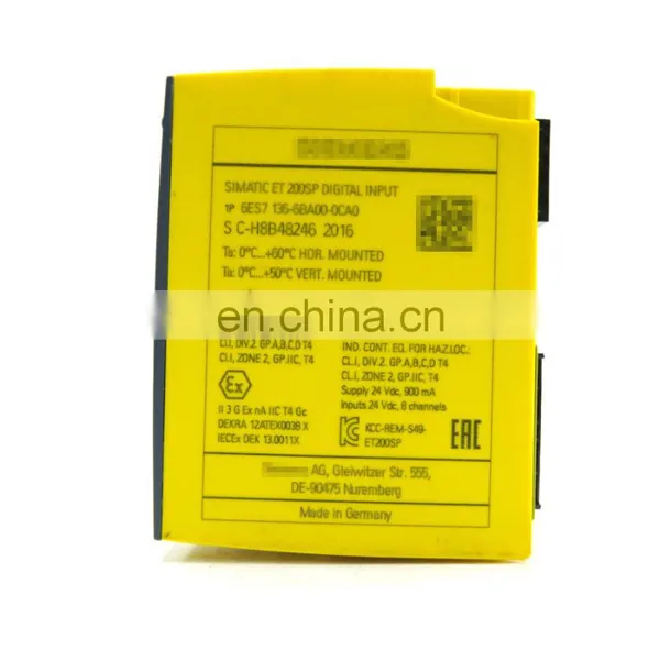136-6ba00-0ca0 Simatic Dp Electronics Module Et 200sp 6es7136-6ba00-0ca0 Controller Module Plc 6es7136-6ba00-0ca0 photo-3