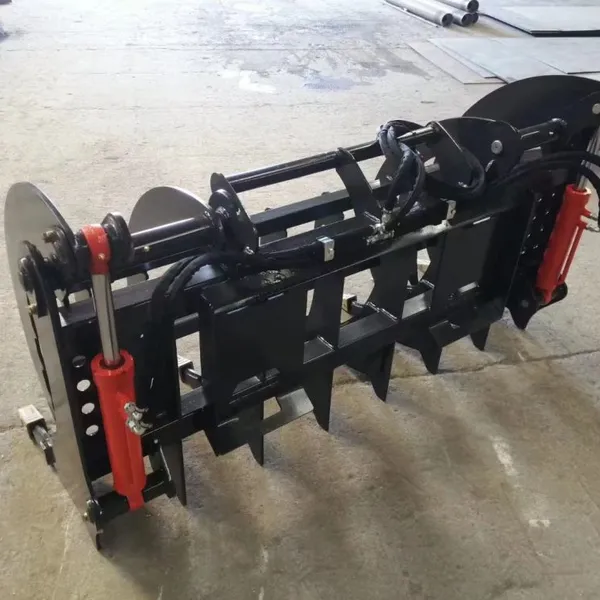 Bucket Grapple for Skid Steer Bobcat Attachments Log Grab photo-4