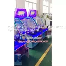 Guangdong Zhongshan Tai Le Play Children's Indoor Video Game Coin-operated Self-service Amusement Equipment Naughty Polar Bear Ball Shooting Machine Classic Game Win the Lottery photo-4