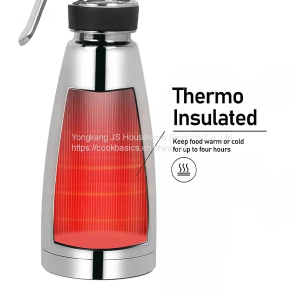 Professional Use Stainless Steel Thermos Cream Whipper With Accessories photo-5