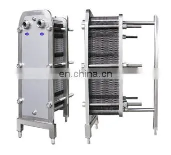 Stainless Steel Plate Heat Exchanger Food Heating Heat Exchanger Plate Hot Water Circulation Cooler photo-2