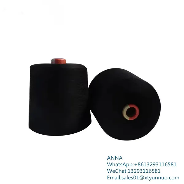 Knitted Yarn Custom Recycled Oe Cotton Machine Knitting Yarn photo-4