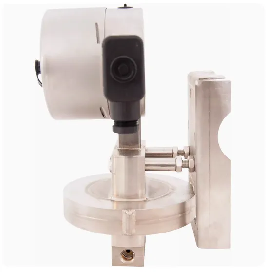 Electrical Contact 4~20mA, 25Kpa Diaphragm Point Contact Differential Pressure Pressure Gauge 1.6 Accuracy 100mm Dial photo-4